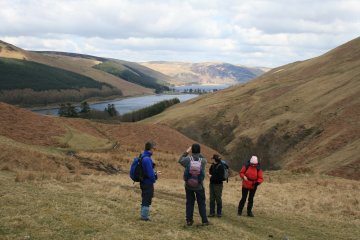 Photographing the loch